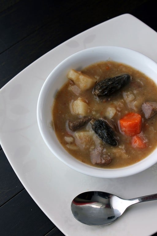  Elk & Morel Stew
