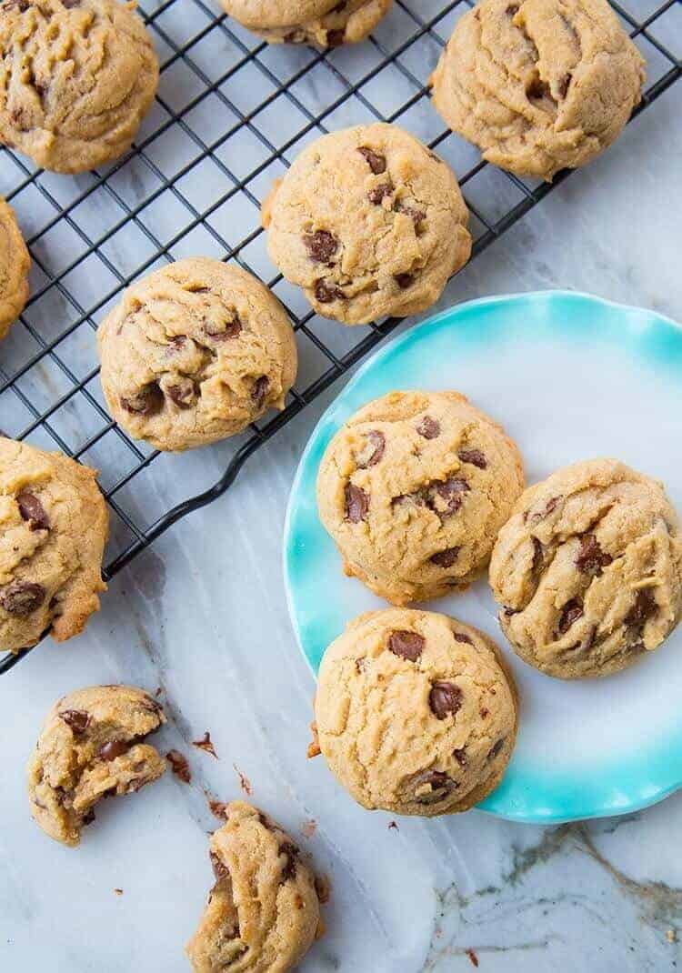 Chocolate Chip Cookie Recipe Without Baking Soda or Baking Powder - The