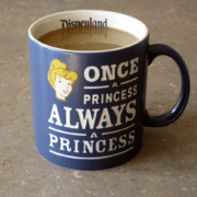 blue Disney mug