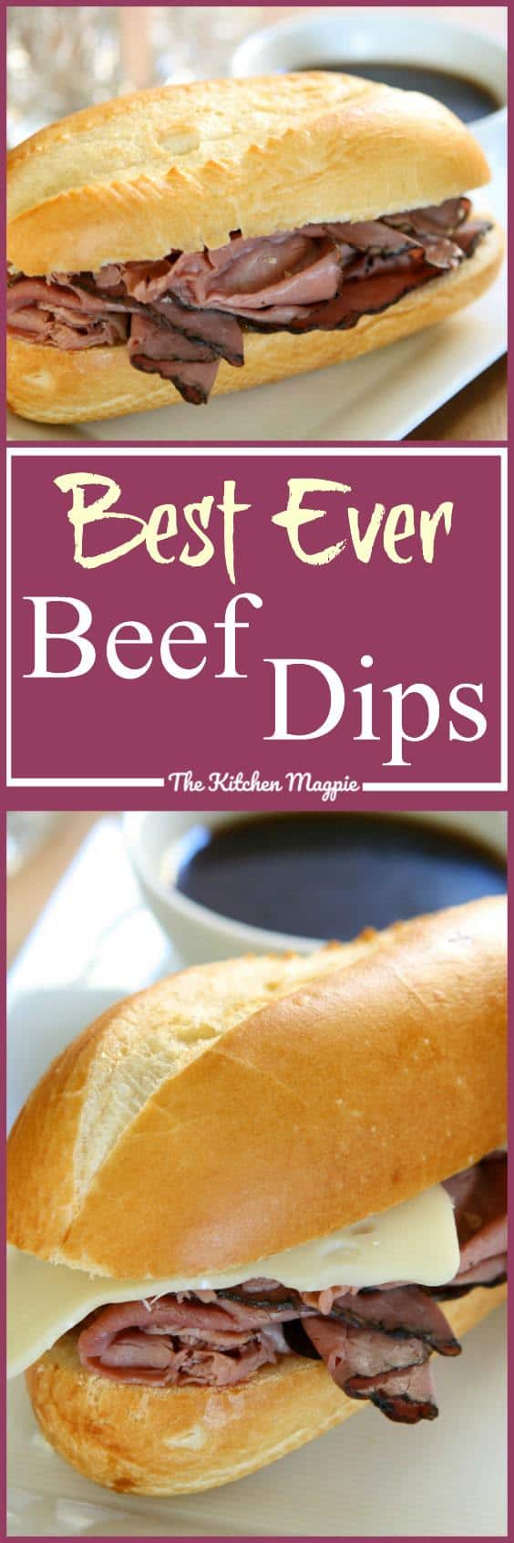 Easy and delicious Beef Dip recipe! From @kitchenmagpie