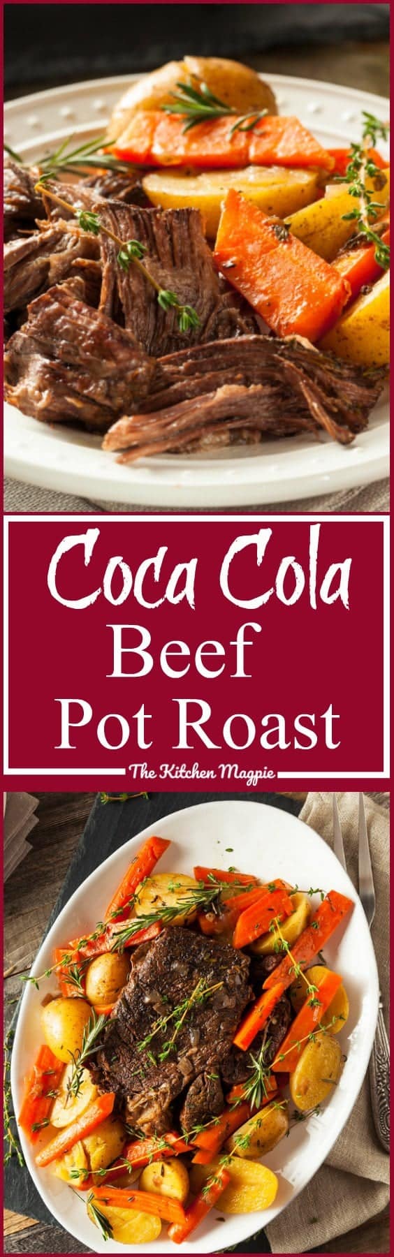  Beef Coca Cola Pot Roast AKA "Pop" Roast! This roast uses soda pop to make the gravy. I was so surprised at how delicious it was! A new fun favourite! from @kitchenmagpie