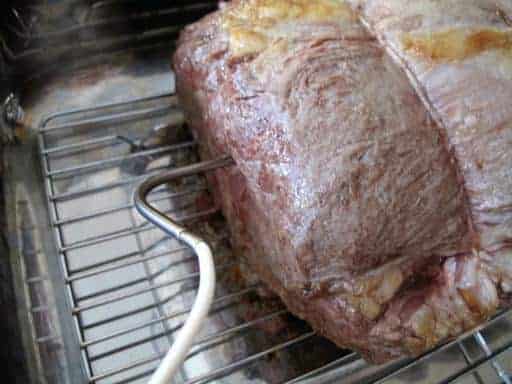 oven baked prime rib roast ready for roasting