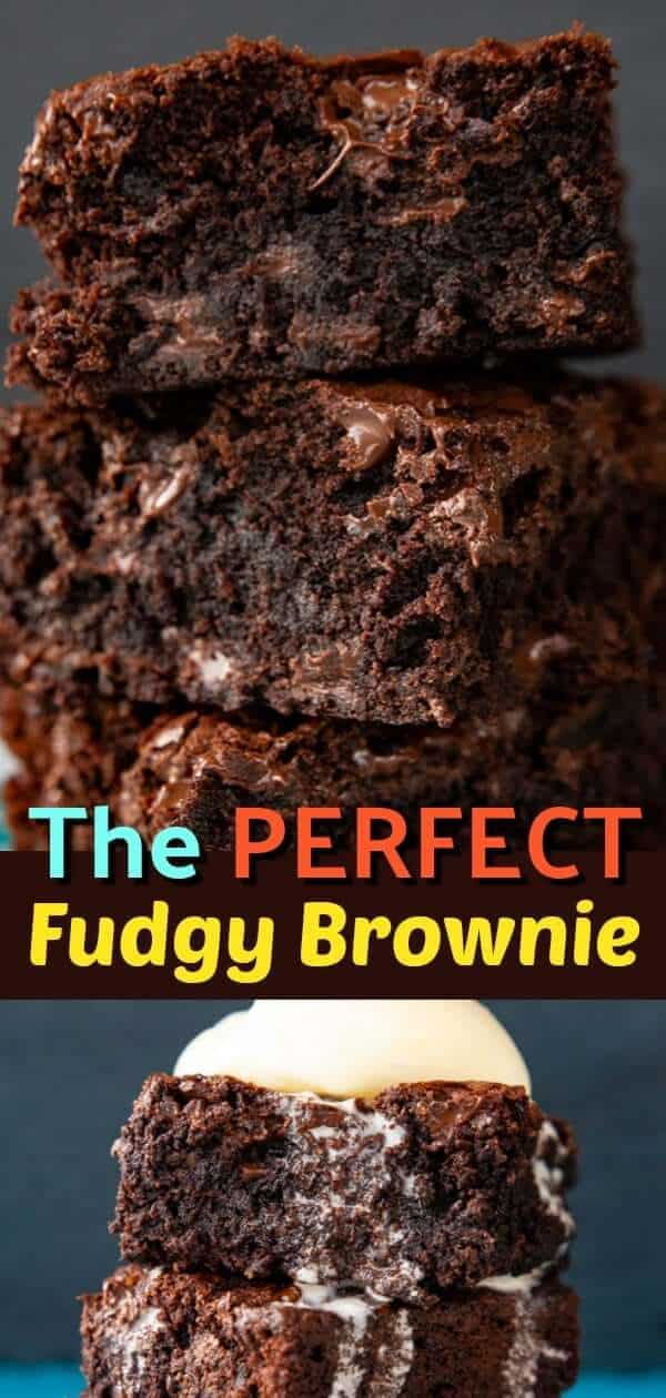 Classic chewy brownie