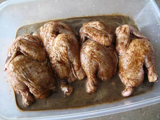 Marinated Cornish Game Hens