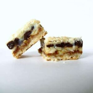 Two pieces of Crack Bars in white background
