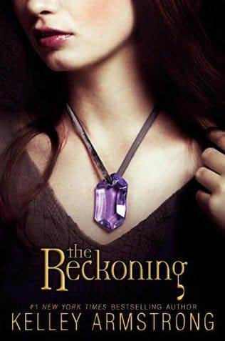 the Reckoning book cover with an image of lady with necklace 