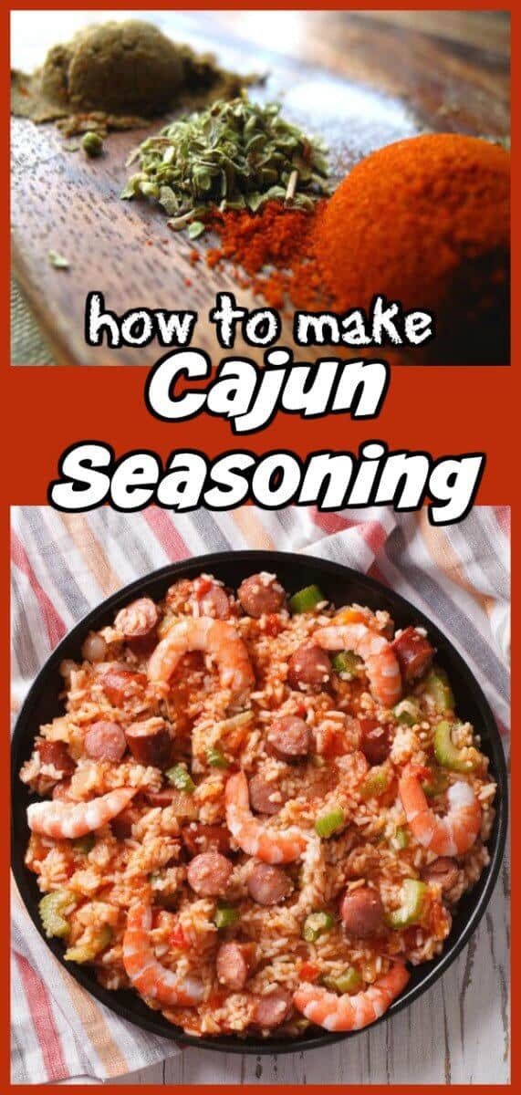 Cajun Seasoning from @KitchenMagpie #cajun #seasoning #spices #rubs #homemade #recipe