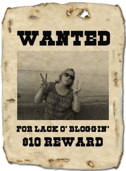 woman's photo on a wanted template
