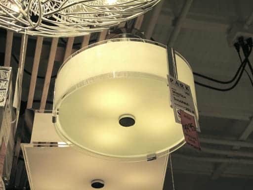 round ceiling light