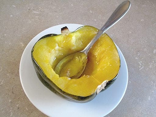 Cooked Acorn Squash
