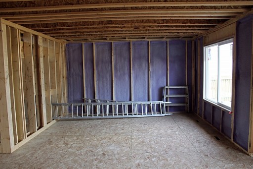 New_house7 under construction living room view