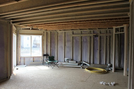 housefirstwalkthrough2 view of the on going kitchen construction