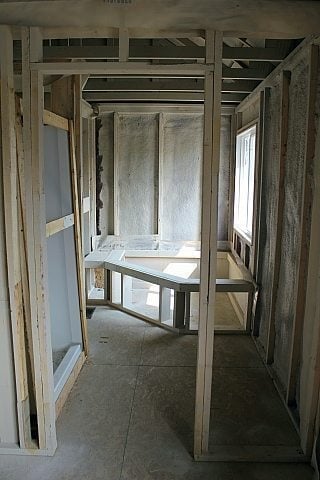 construction of the end suite