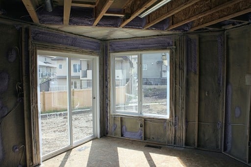 insulation on dining room