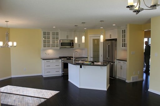 neat and clean house kitchen