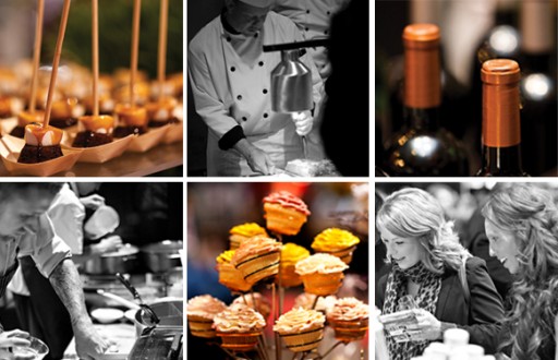 collage of Edmonton Rocky Mountain Food and Wine Fest