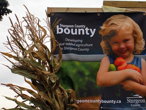 Sturgeon County Bounty Tarpaulin Ad