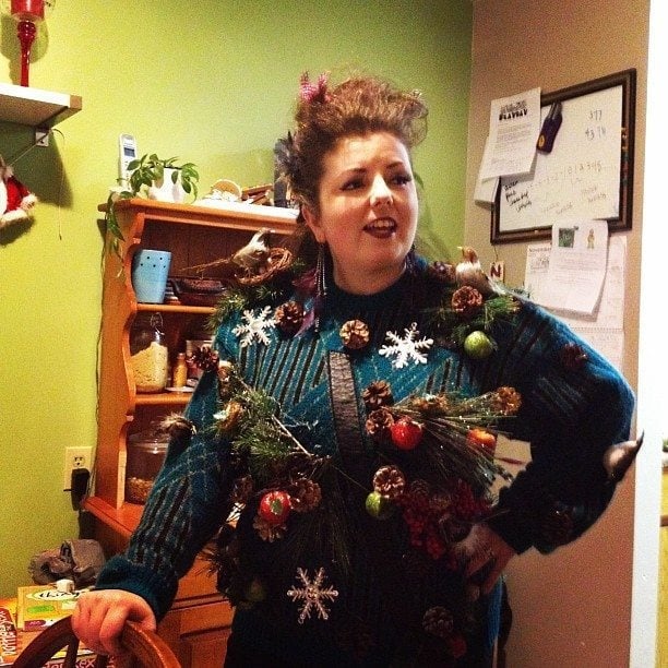 the hostess Ugly Sweater Party