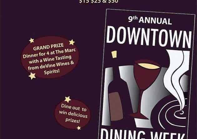 Downtown Dining Week 2012 Details