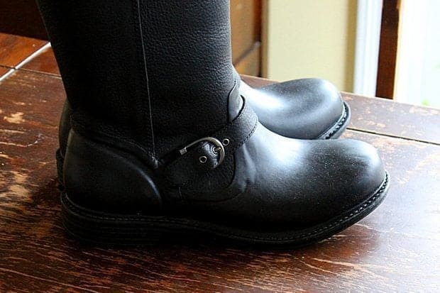 close up of a pair of black boots from Bogs Footwear
