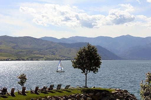 view of Lake Chelan from the room