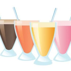 sketches of Awesome Smoothie with different colors