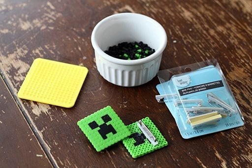 things needed in making creepers pin