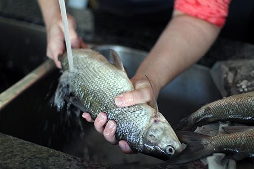 How to Clean White Fish - The Kitchen Magpie