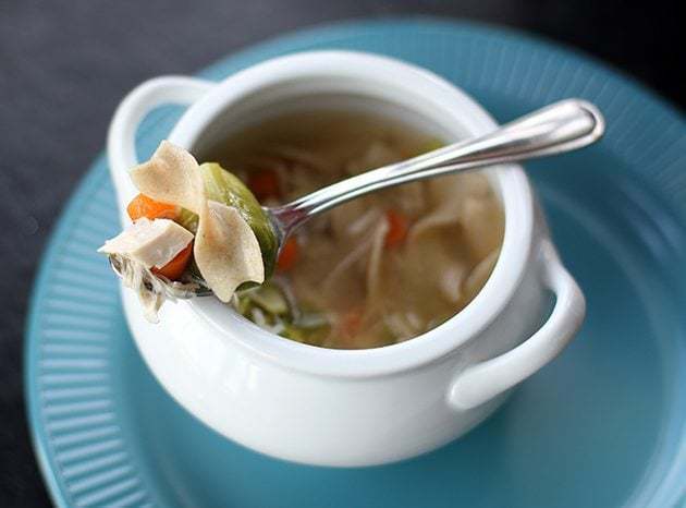 cheater chicken soup