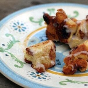 cheater skillet monkey bread