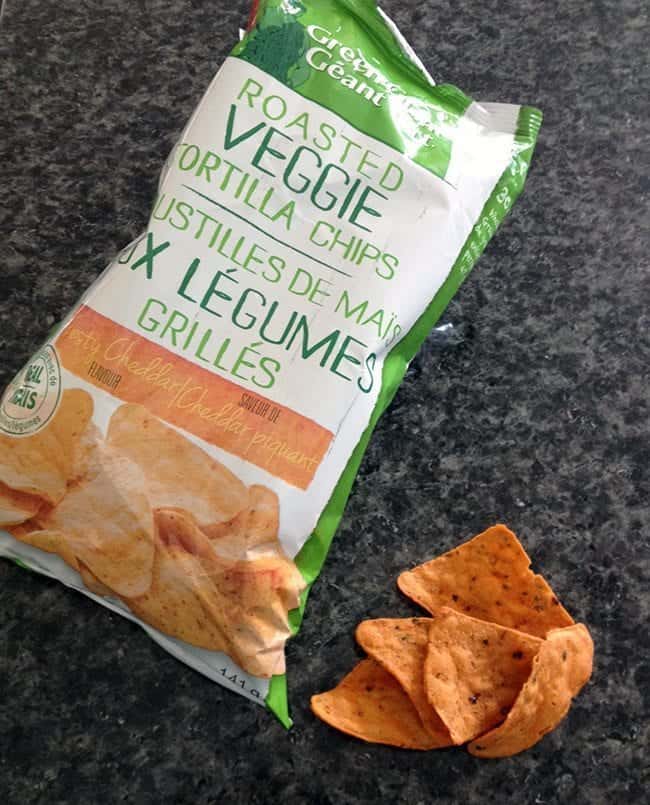 pack of Green Giant brand Roasted Veggie Chips