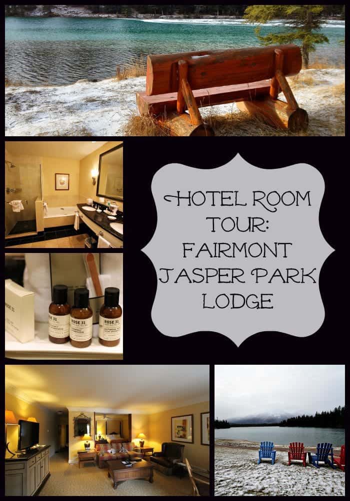 Fairmont Jasper Park Lodge Room Tour Collage