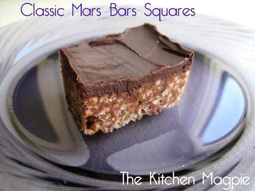 a piece of classic Mars Bars squares