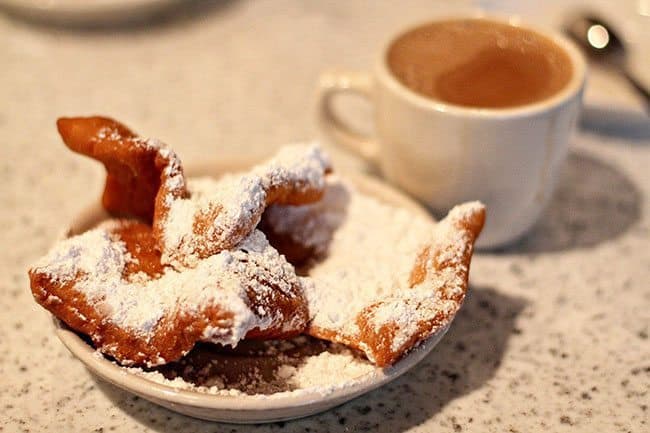 Beignets & A Cafe au Lait from Cafe du Monde