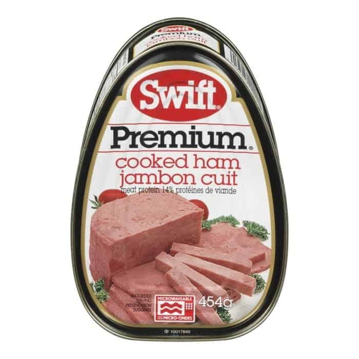 shift brand canned cooked ham