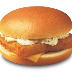 Filet o' Fish with cheese and mayonnaise