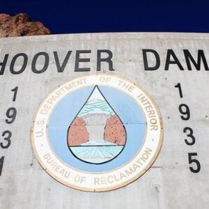 The Hoover Dam Signage and Logo