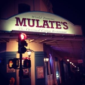 Mulate's Signage with Lights up