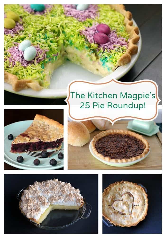 Collage of pie recipes