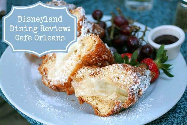 Disneyland Food Review for Cafe Orleans 