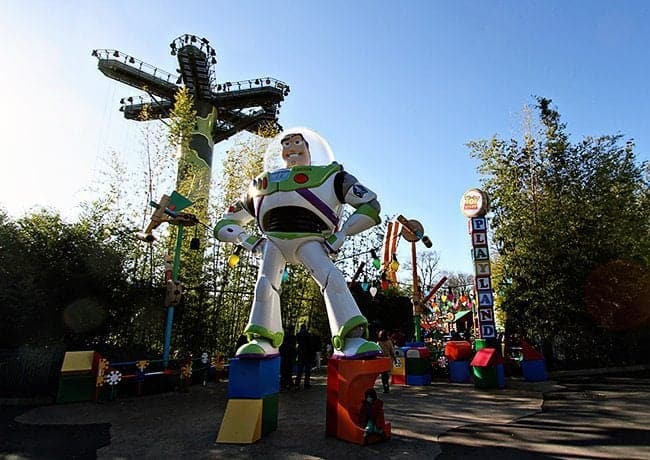 Playland area in Toy Story themed