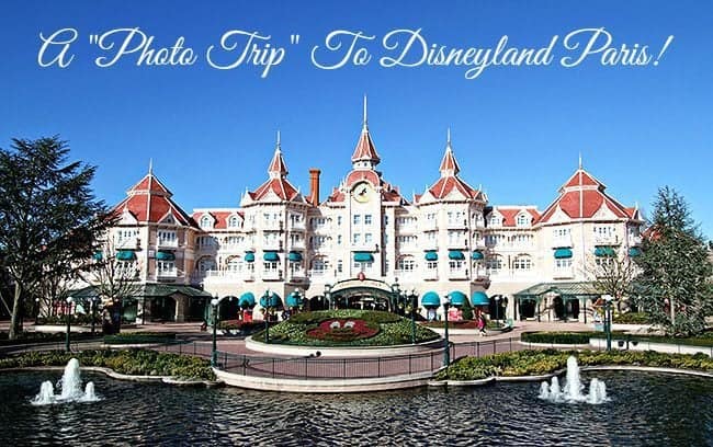 View of Disneyland, Paris from the Entrance