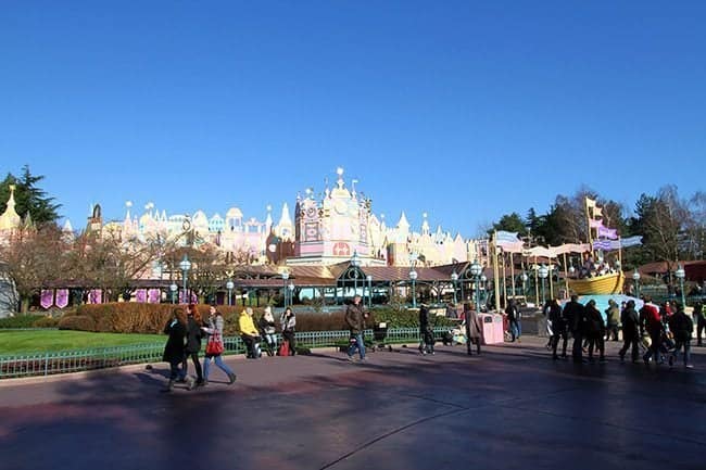 View from the Inside of Disneyland Paris