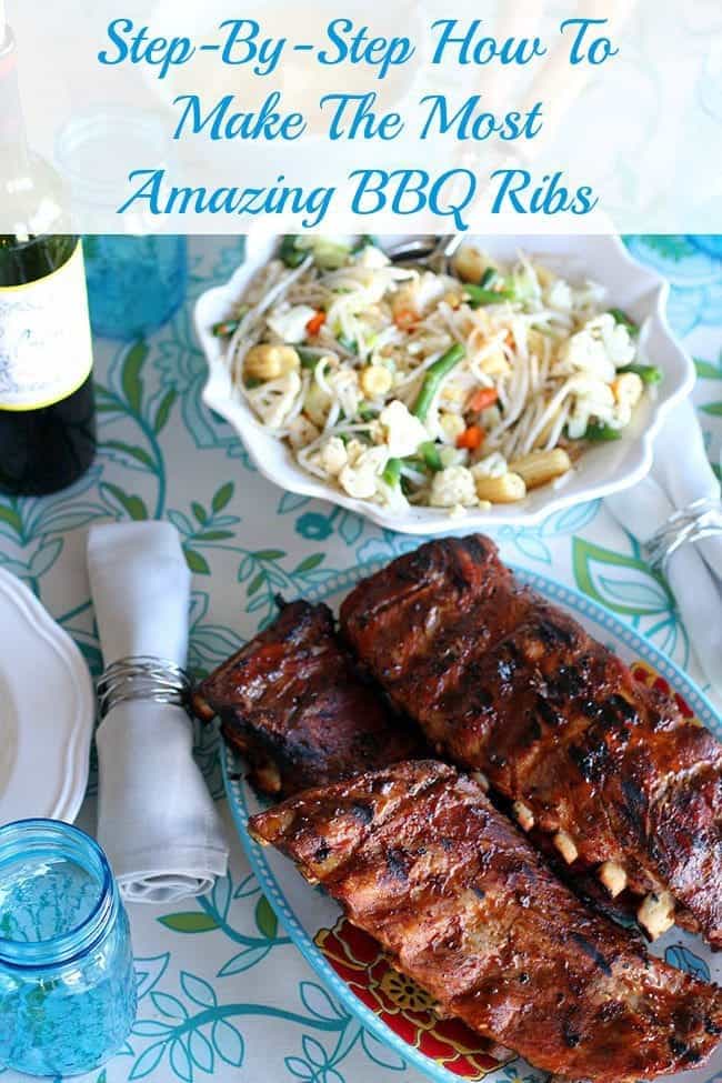 How to make fall off the bone, tender ribs without smoking them for hours. #bbq #ribs 