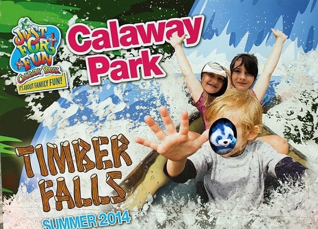  photo board at Calaway Park, Calgary Alberta