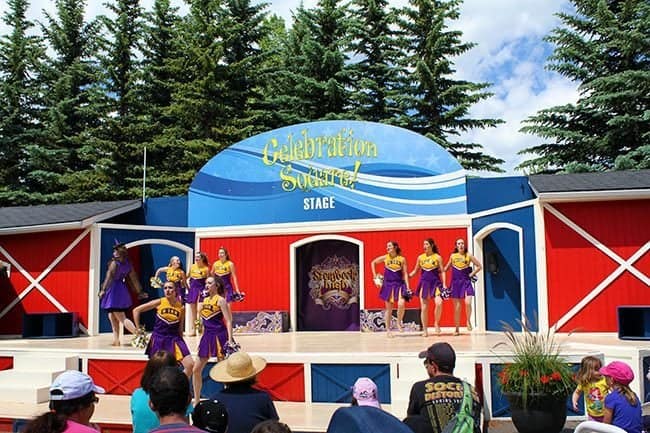 stage shows at the Celebrations Square stage