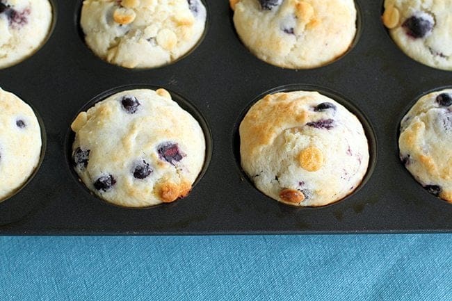 Perfect Dome Topped Muffins in Muffin Tin