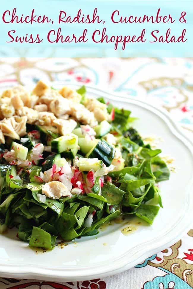 Swiss Chard Chopped Salad