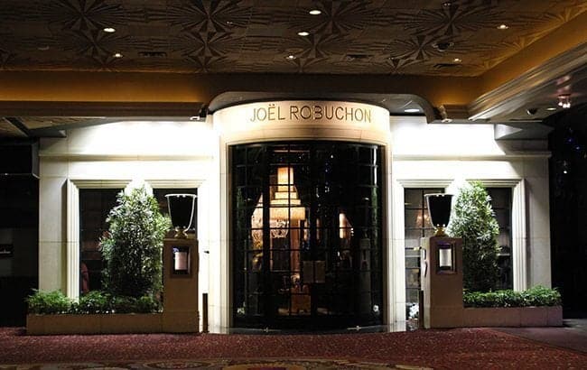 Outside view of Joel Robuchon's Restaurant