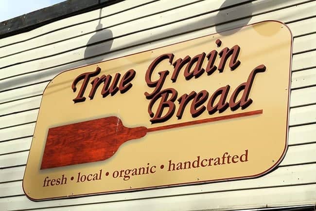 signage of The Grain Bread bakery